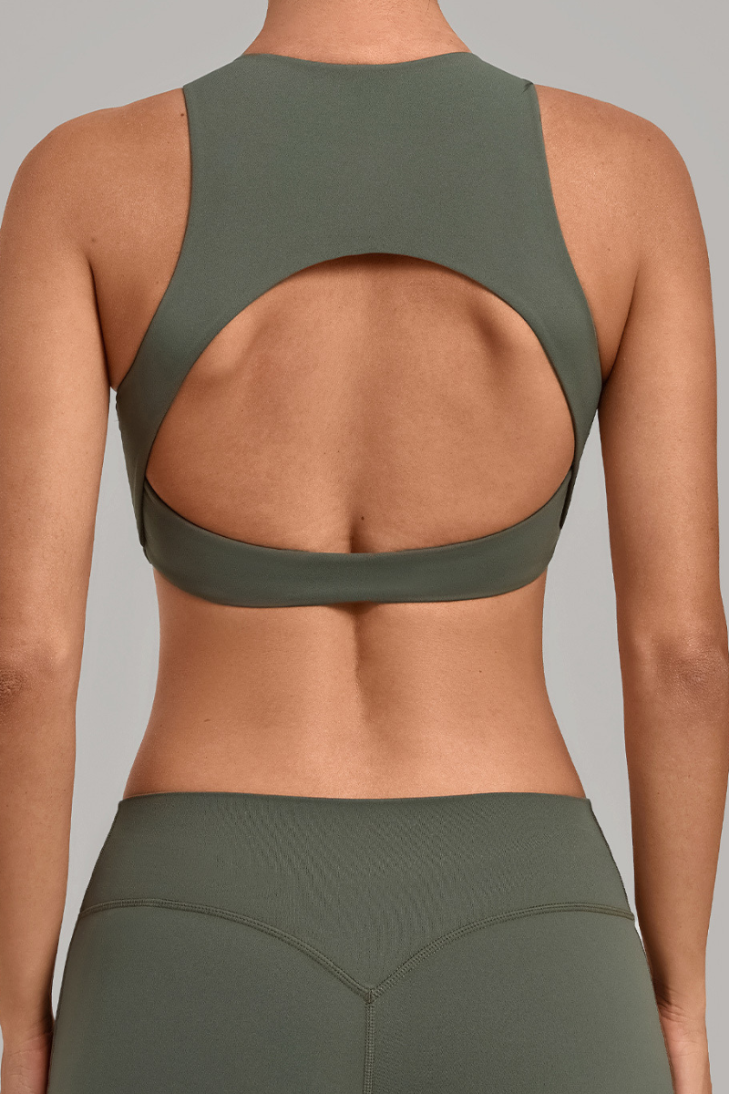 The Balance High Neck Sports Bra — AVLETICA