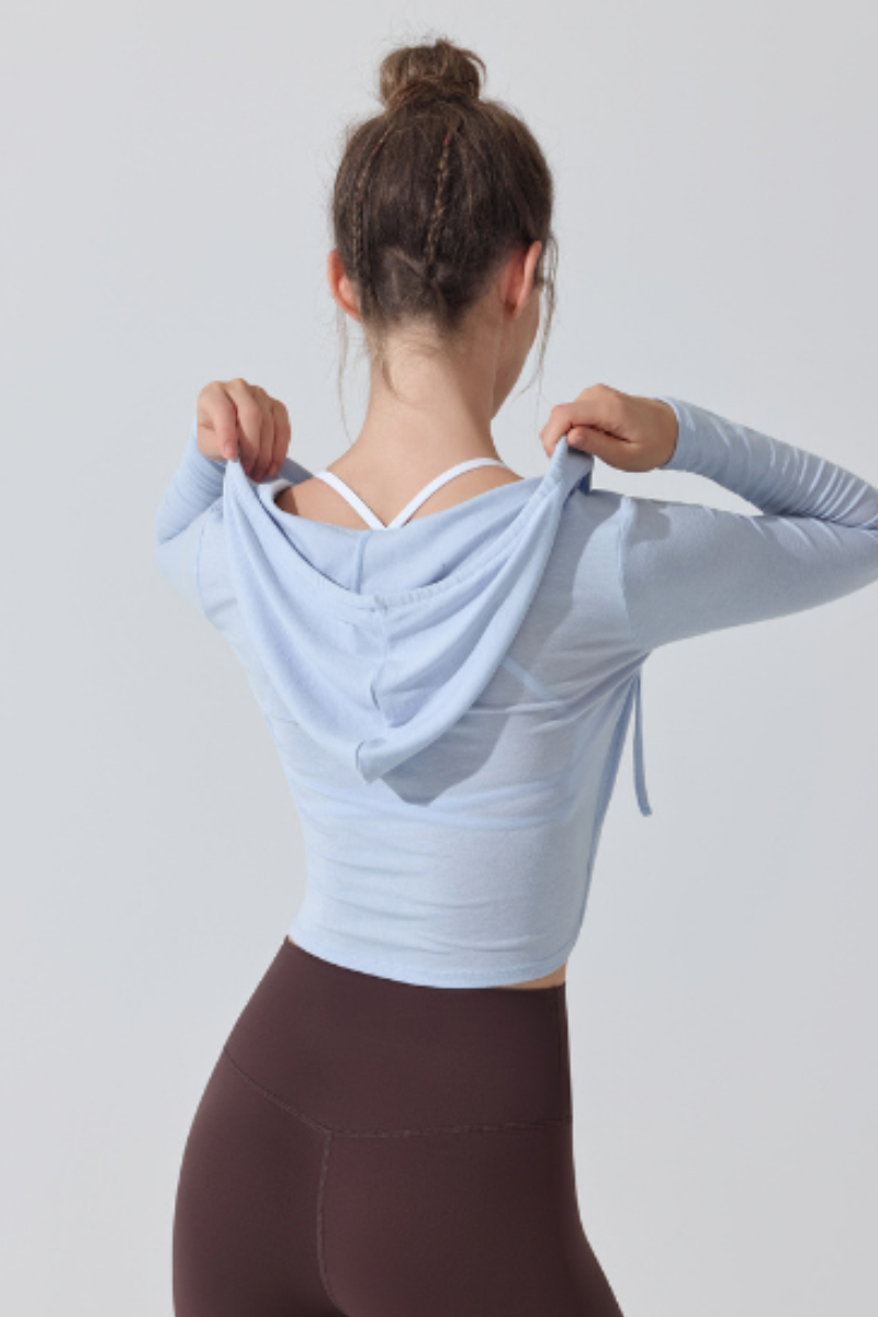 The Poise Wrap Hoodie — AVLETICA