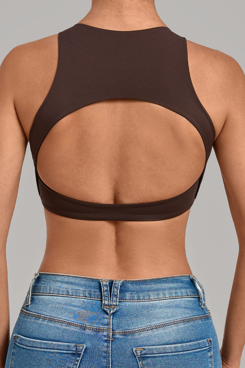 The Balance High Neck Sports Bra — AVLETICA