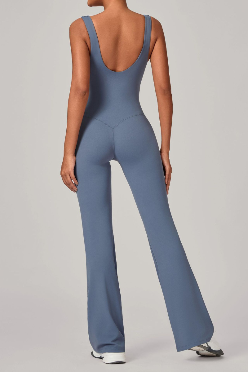 The Effortless Backless Jumpsuit — Women's — AVLETICA