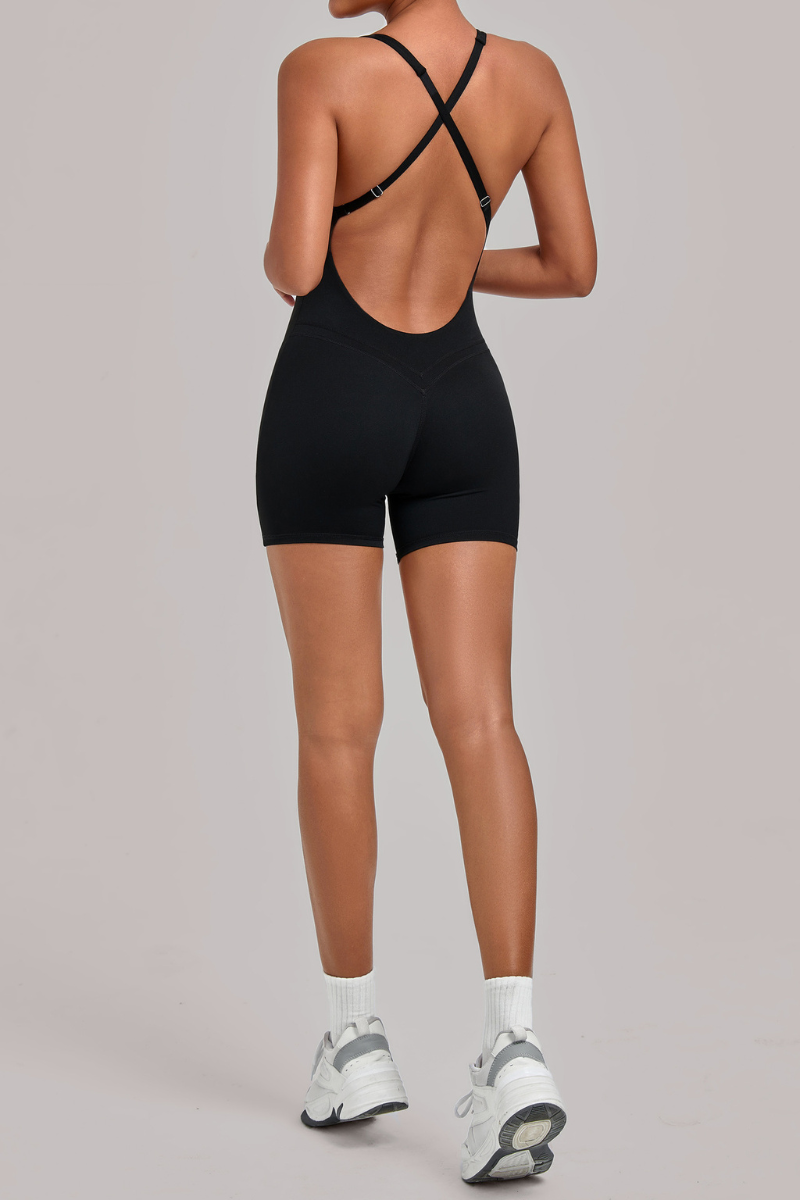 The Sculpt Cross-Back One-Piece — AVLETICA