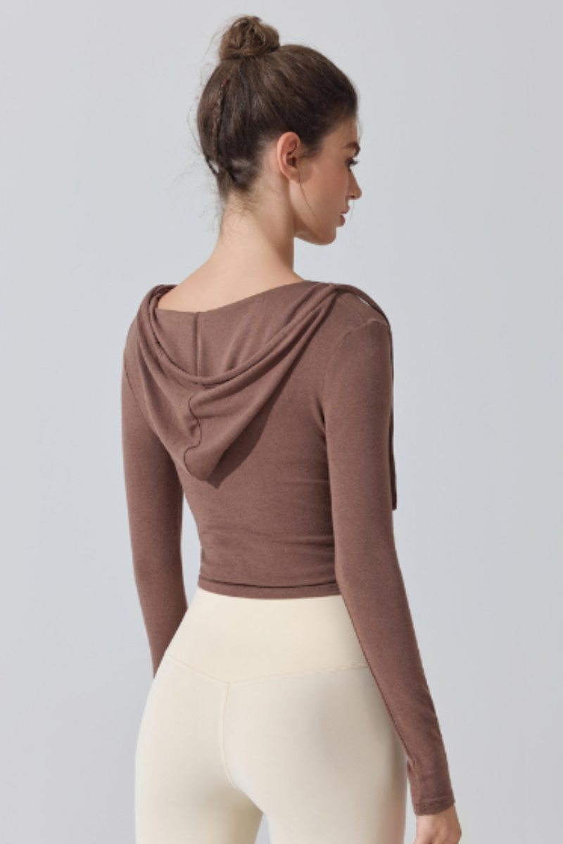 The Poise Wrap Hoodie — AVLETICA