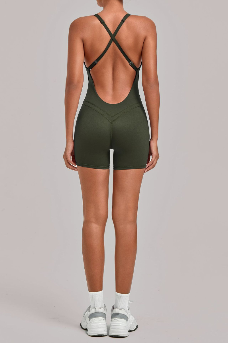The Sculpt Cross-Back One-Piece — AVLETICA