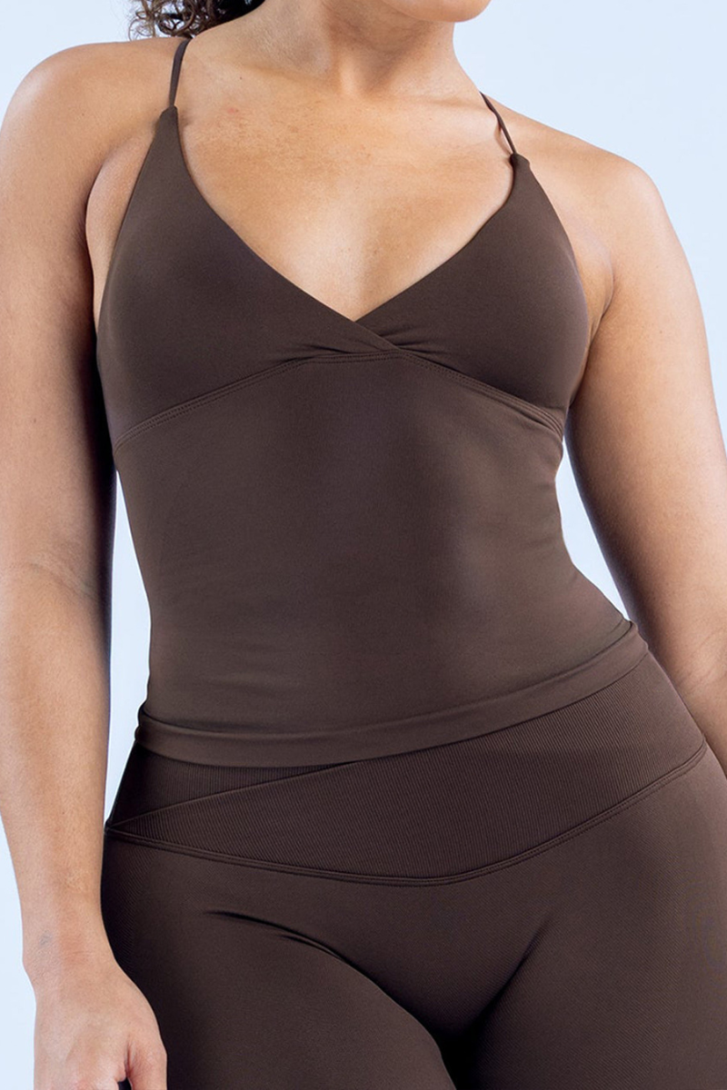 The Focus Twist-Front Longline Top — AVLETICA