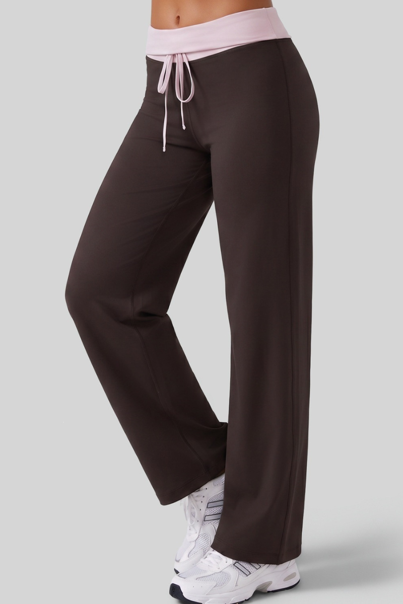 The Era Foldover Yoga Pants — AVLETICA