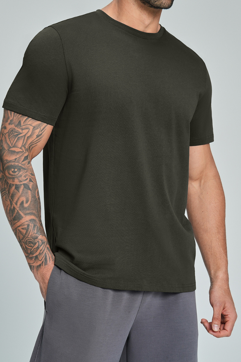 Avletica Cotton Crew Tee — Men's