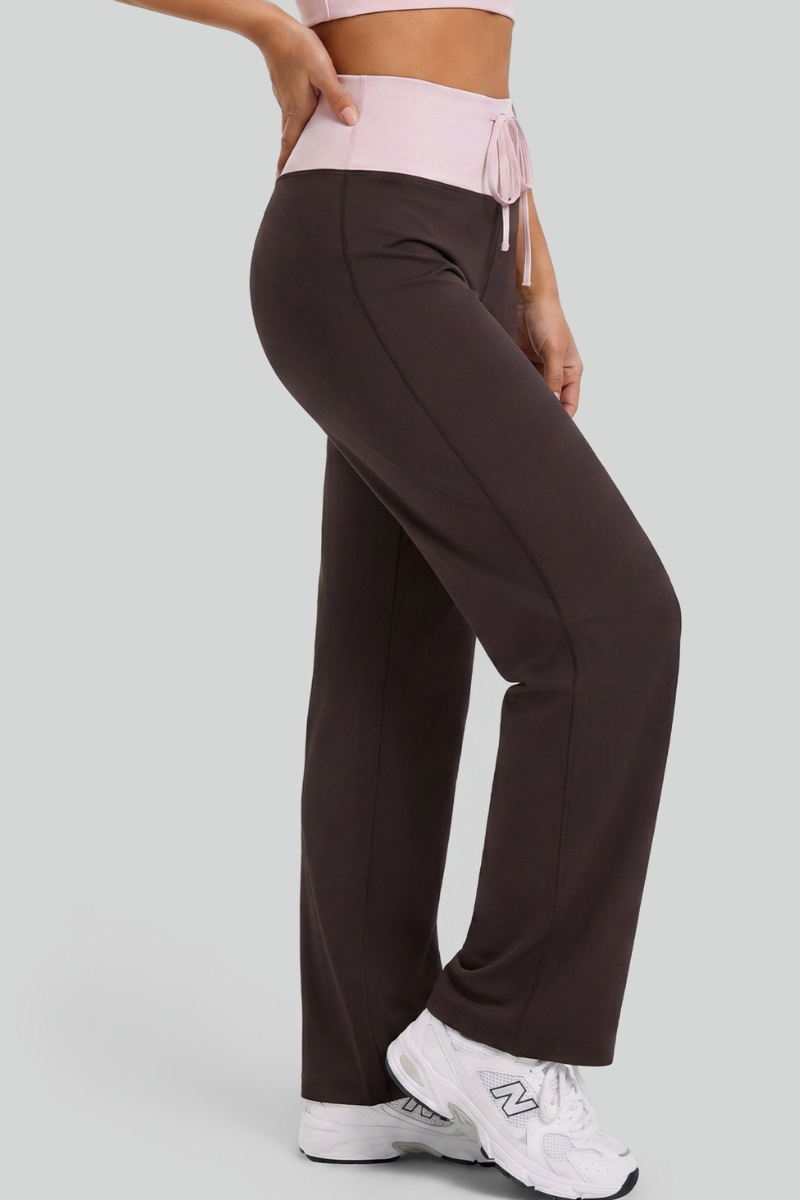 The Era Foldover Yoga Pants — AVLETICA