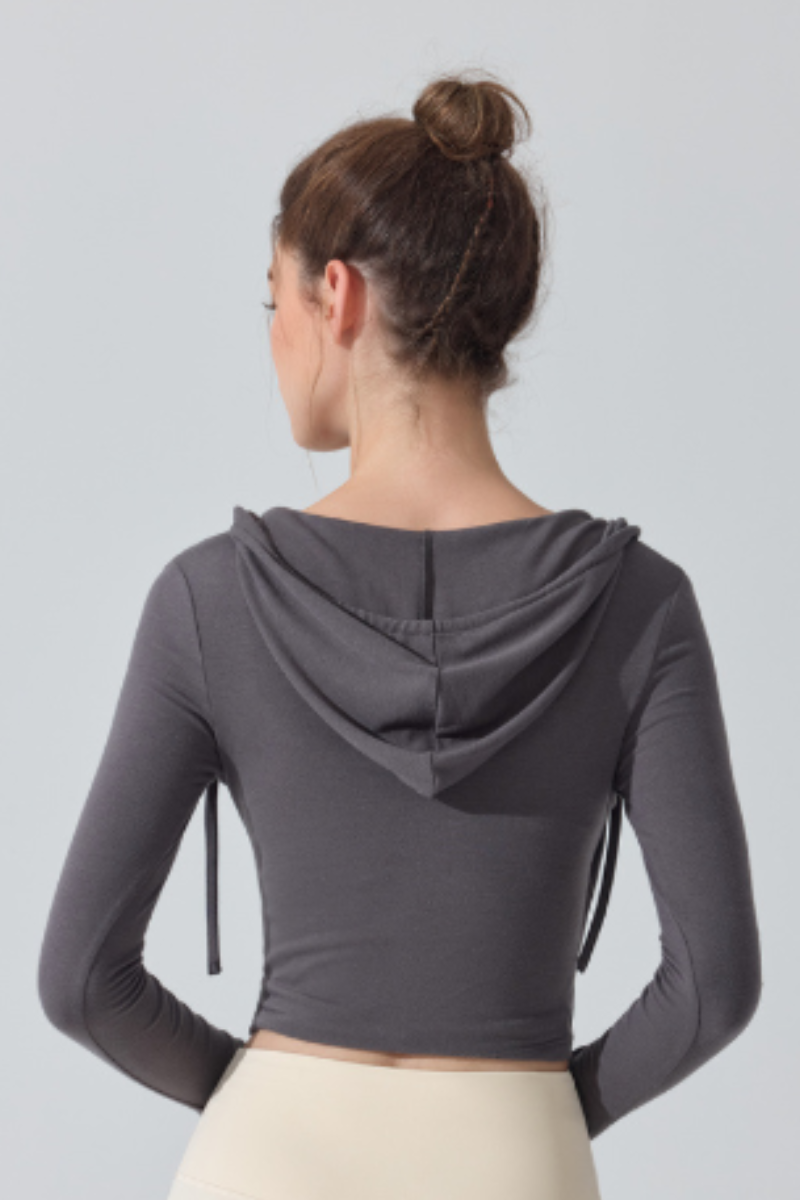 The Poise Wrap Hoodie — AVLETICA