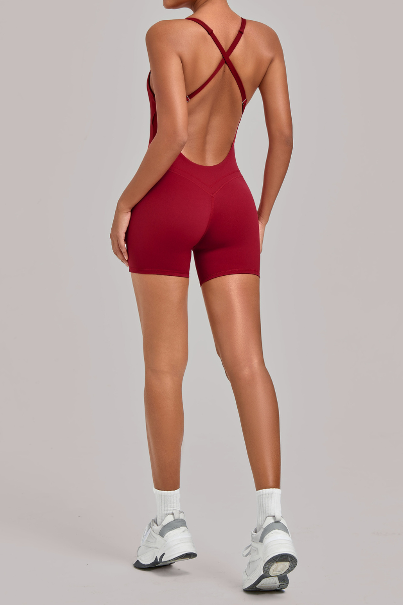 The Sculpt Cross-Back One-Piece — AVLETICA