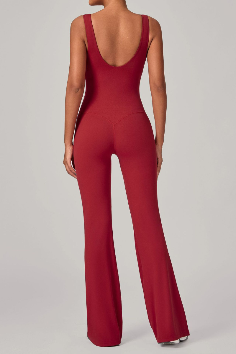 The Effortless Backless Jumpsuit — Women's — AVLETICA