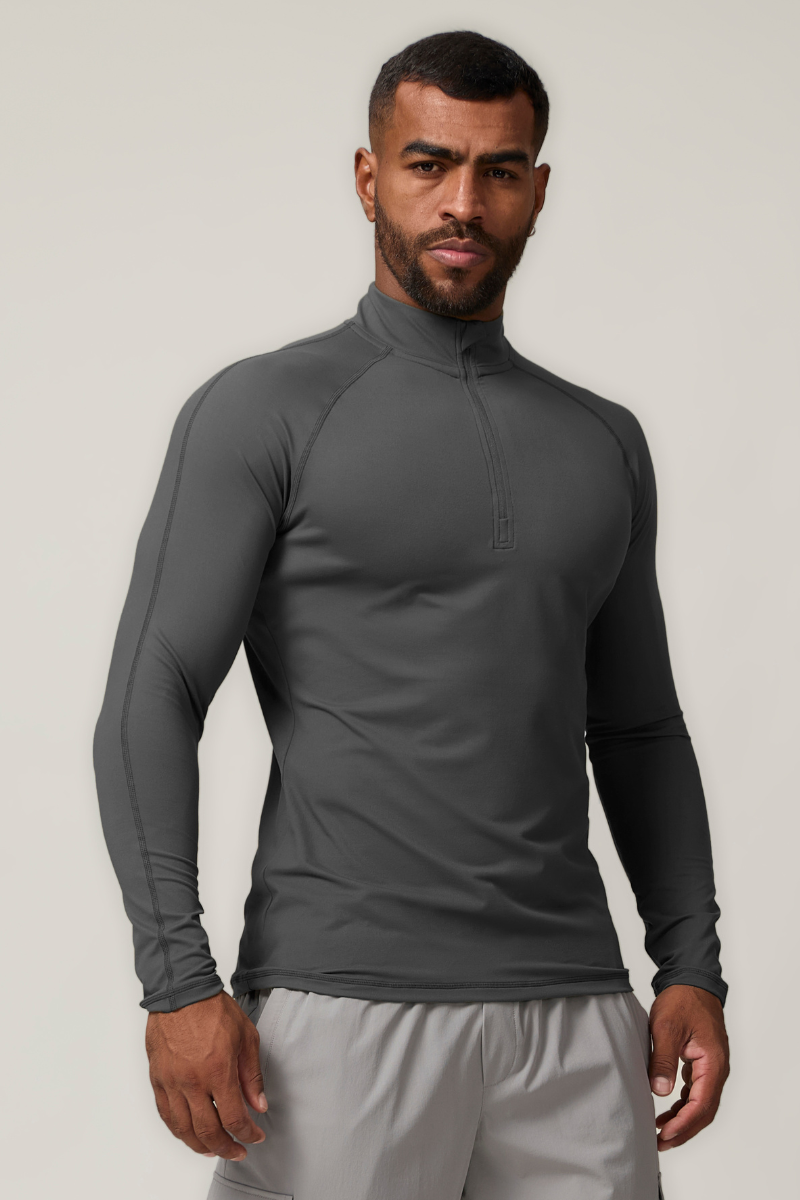 Avletica Half-Zip Performance Tee — Men's