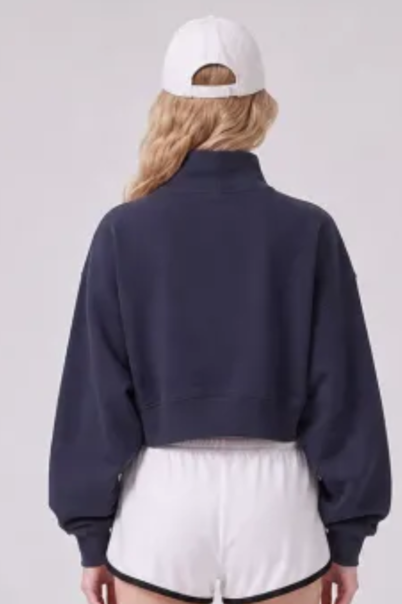 The Off-Duty Cropped Mockneck — AVLETICA