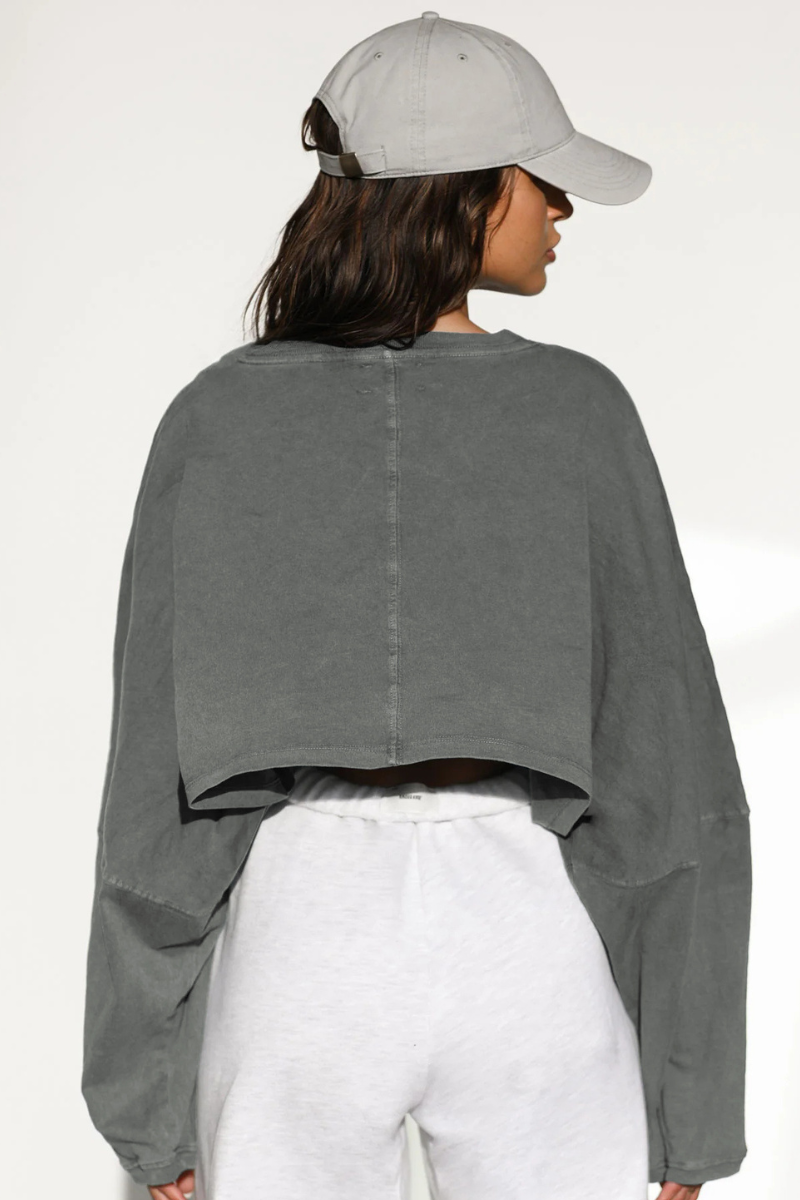 The Studio Layer Long Sleeve Cropped — AVLETICA
