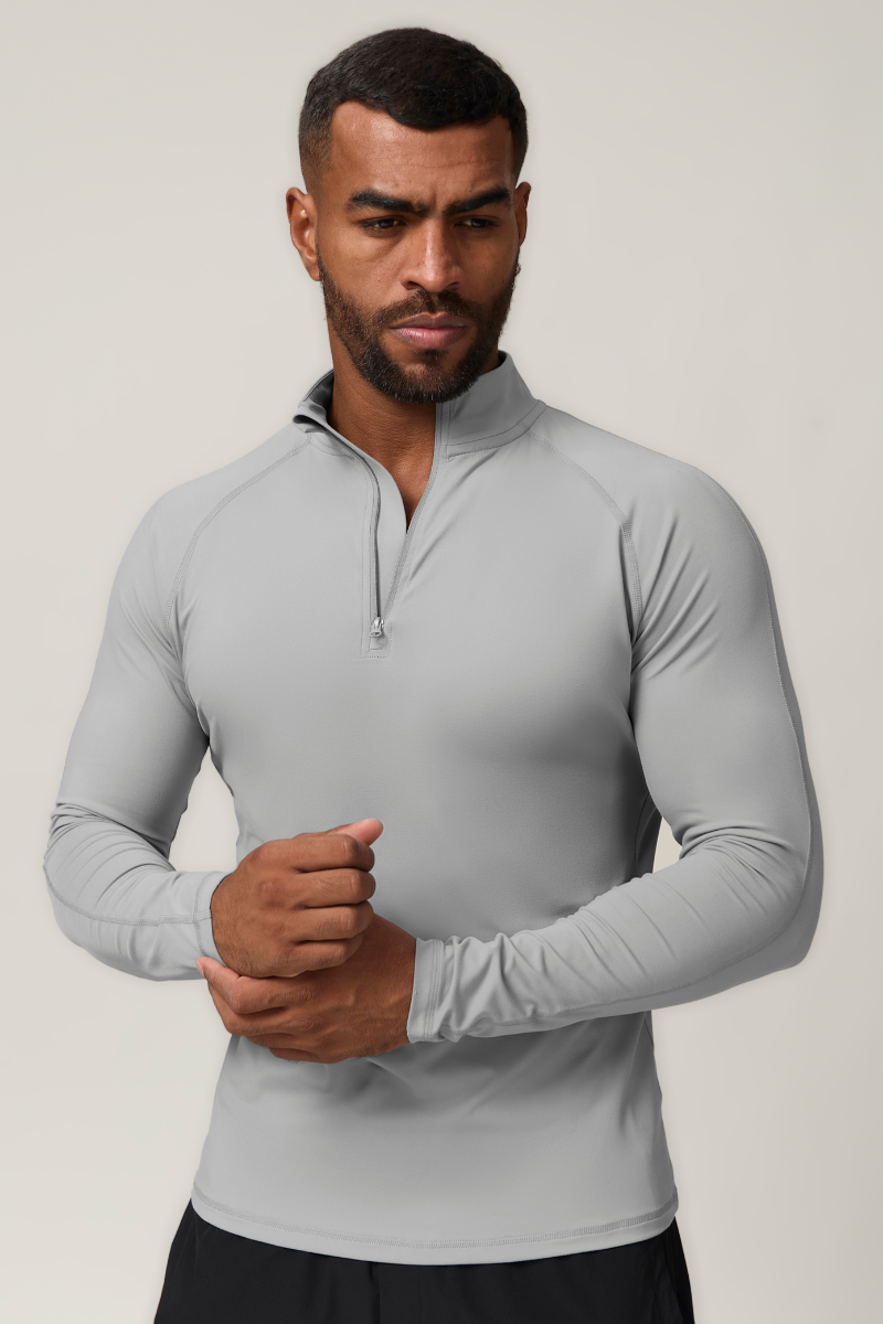 Avletica Half-Zip Performance Tee — Men's