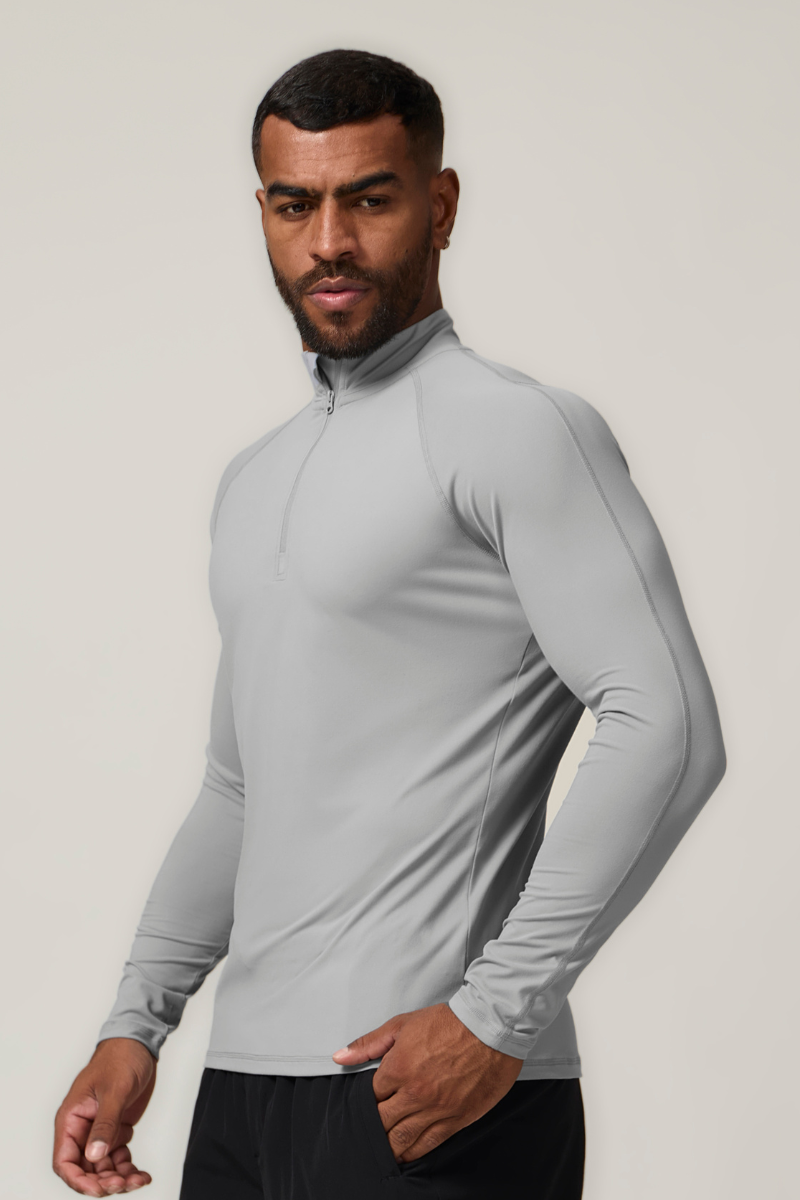 Avletica Half-Zip Performance Tee — Men's