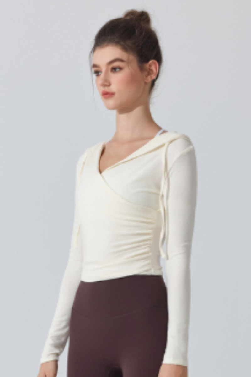 The Poise Wrap Hoodie — AVLETICA