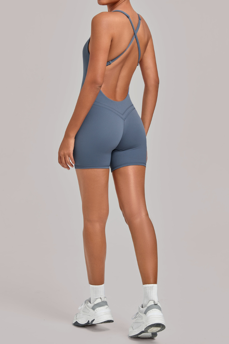 The Sculpt Cross-Back One-Piece — AVLETICA