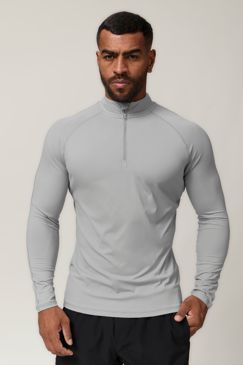 Avletica Half-Zip Performance Tee — Men's