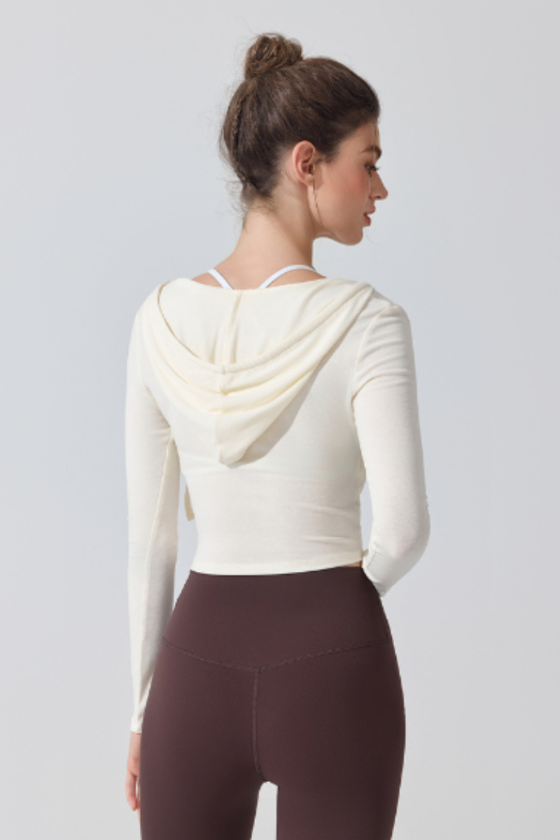 The Poise Wrap Hoodie — AVLETICA