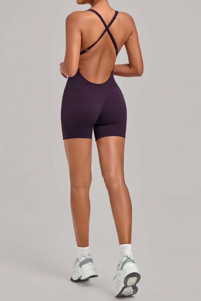 The Sculpt Cross-Back One-Piece — AVLETICA