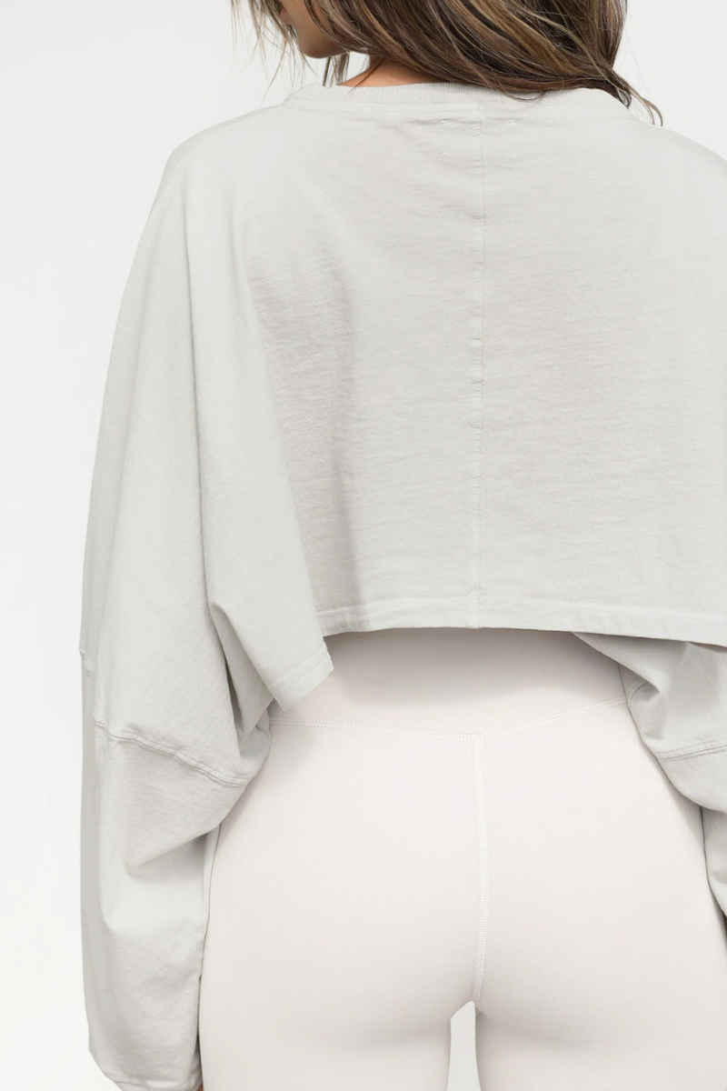 The Studio Layer Long Sleeve Cropped — AVLETICA