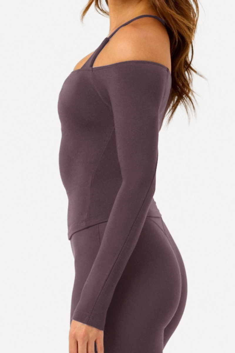 The Studio Layer Cropped Long-Sleeve Top — AVLETICA