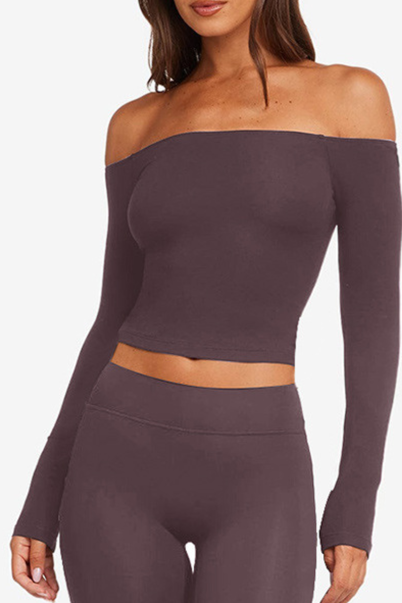 The Studio Layer Cropped Long-Sleeve Top — AVLETICA