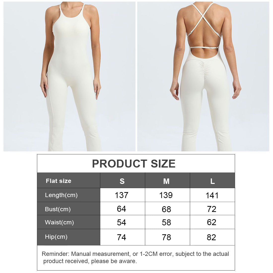 The Silhouette Flared-Leg One-Piece — AVLETICA