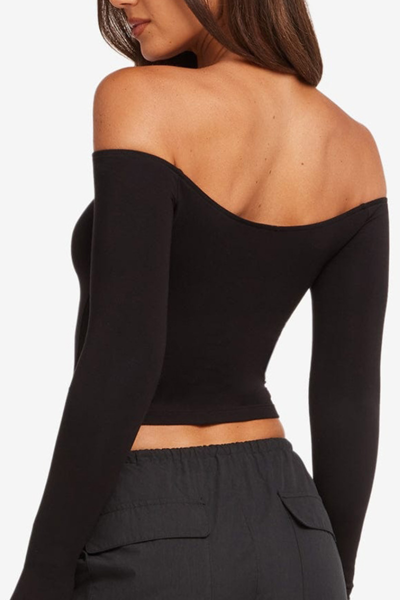 The Studio Layer Cropped Long-Sleeve Top — AVLETICA