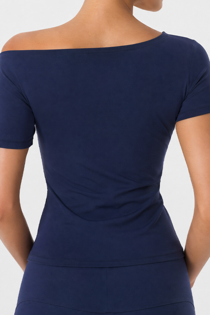 The Studio Layer Asymmetric Off-Shoulder Top — AVLETICA