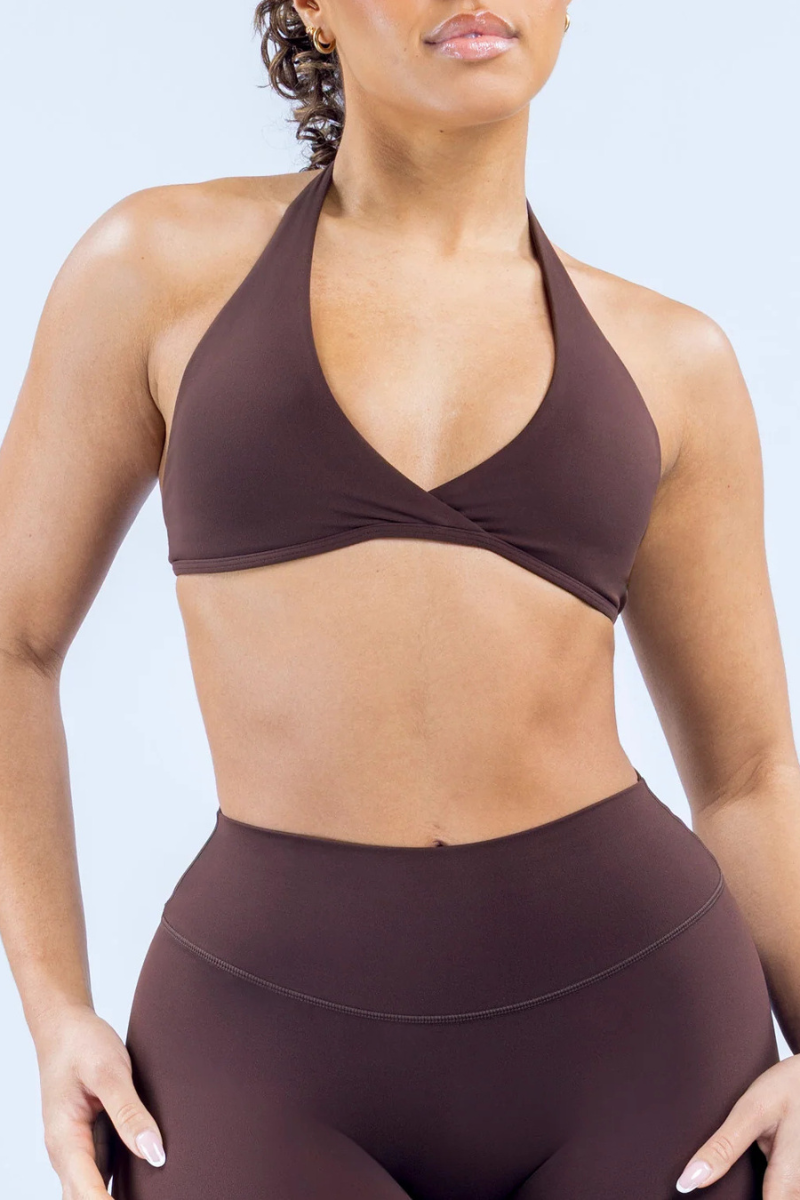 The Form V-Neck Backless Bra — AVLETICA