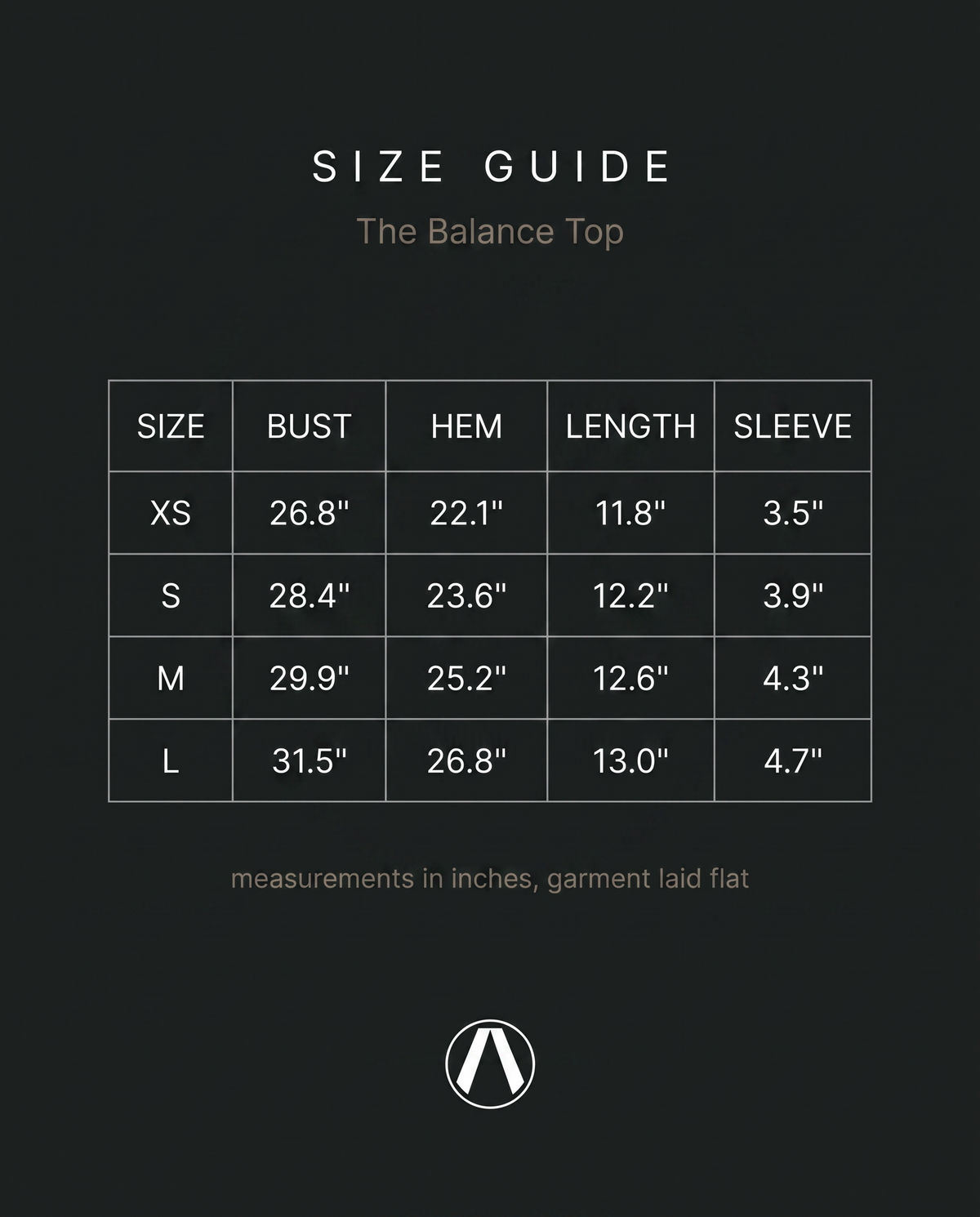 The Balance Top — AVLETICA